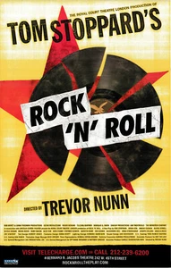 ROCK N ROLL~Broadway Tom Stoppard Poster~ Brian Cox ~Sinead Cusack~ Rufus Sewell - Bild 1 von 1