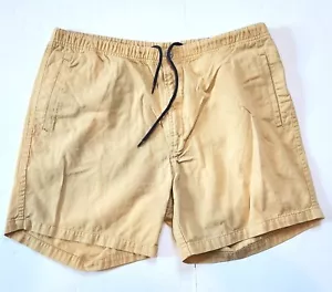 Pantalones Cortos Nautica Vintage Para Hombre Amarillo Elástico Cintura Bolsillos Talla Pequeña - Imagen 1 de 10