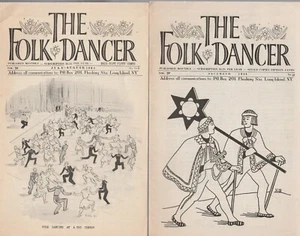 THE FOLK DANCER MAGAZINE, 3 1944 ISSUES-MAY, JULY/AUGUST,DECEMBER - Picture 1 of 5
