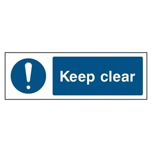 Keep Clear Sign or Sticker | FPRV0035 - Picture 1 of 2