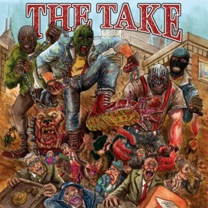 The Take - Same RED VINYL LP AGNOSTIC FRONT COCK SPARRER BUSINESS BIOHAZARD - Foto 1 di 1