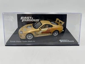 DIE CAST 1/43 " TOYOTA SUPRA TURBO MARK IV " FAST & FURIOUS - Foto 1 di 1