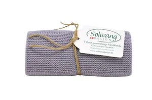 Solwang Handtücher '1 Stück gestricktes Handtuch' Hell staubig lila - Picture 1 of 1