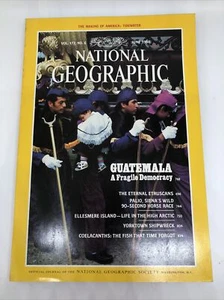 National Geographic Magazine 1988 Juni "Guatemala A Fragile Democracy" Vol. 173 - Bild 1 von 4