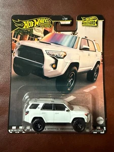 2024 Hot Wheels Premium Boulevard '18 Toyota 4Runner - White - Picture 1 of 2