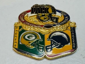 Green Bay Packers vs San Diego Chargers Game Day Pin October 24 1999 10/24/99 - Picture 1 of 2