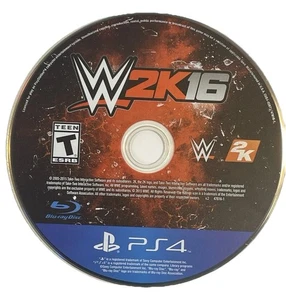 WWE 2K16 PS4 Sony PlayStation 4 nur Disc GETESTET saubere Disc mit Ersatzhülle - Bild 1 von 6