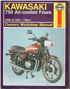 KAWASAKI KZ/Z 750 E/H/L/R ZX750A Z750P KZ750N/F (1980-91) OWNERS WORKSHOP MANUAL - Picture 1 of 1