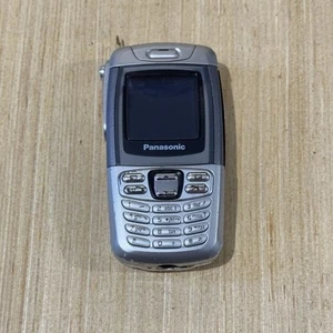 Panasonic Cell Phone Model: X300 Silver No Charger “UNTESTED” Buy/Sold As Is!! - Picture 1 of 15