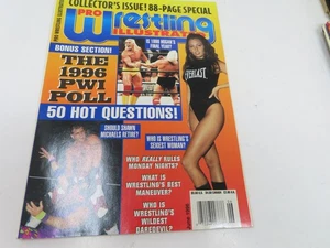 Revista de lucha libre profesional de colección del 96 de junio The PWI Poll - Imagen 1 de 3