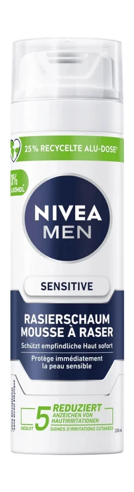 BEIERSDORF AG Nivea Men Rasierschaum Sensitive, 50 ml