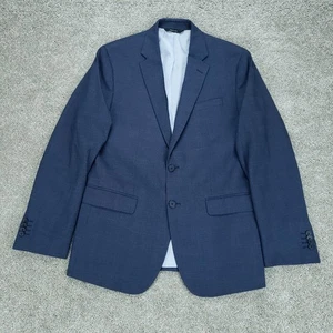 Banana Republic Blazer Mens 40R Blue Slim Fit Two Button Suit Jacket - Picture 1 of 14