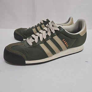 Scarpe Adidas Samoa uomo taglia 11,5 verde basse - Foto 1 di 8