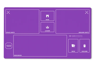 Tapete Star Wars Unlimited - Tapete SWU mínimo com zonas para TCG Player - Imagem 1 de 4