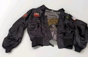 RARE Hunt For Red October Paramount Movie Cast Avirex Ltd. Bomber Jacket XXL USA - Picture 1 of 7