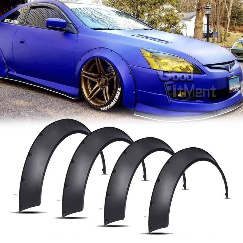 Extensión de carrocería ancha arcos de rueda extra anchos para guardabarros Honda Accord cupé Foto 1 de 4