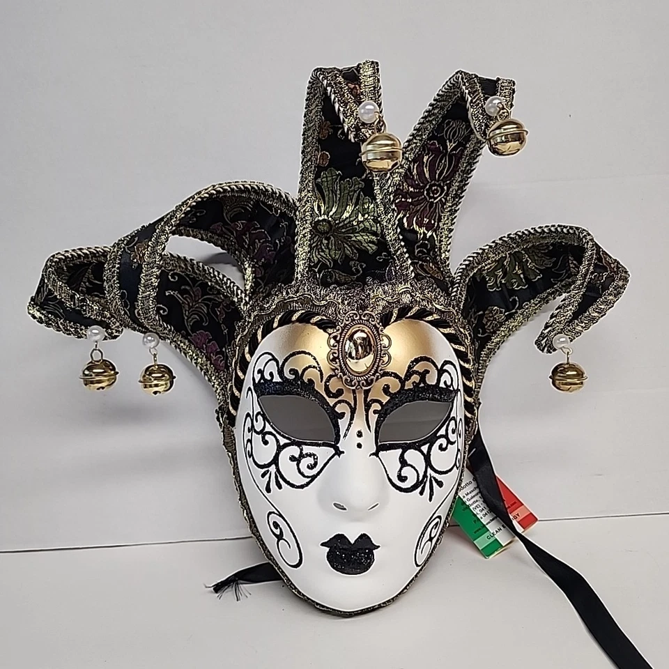 MASCARADA VENECIANA CARNAVAL HECHA EN VENICE MASCCHERA Del Galeone Italia Foto 1 de 4