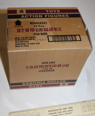 FUNDA SELLADA DE FÁBRICA Star Wars Micro Máquinas Bolsa Ciega 24 Paquetes Vehículo X-wing + Foto 1 de 4