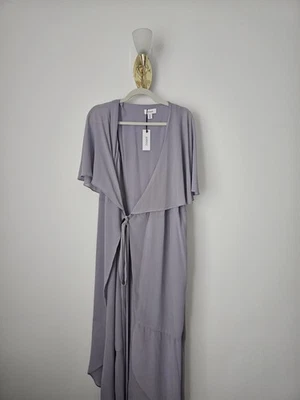 Coast Ladies Cape Sleeve Maxi Bridesmaid Lilac Dress Size 16 RRP £164 - Image 1 of 3