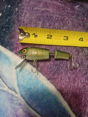 SEÑUELO DE PESCA BUSCADOR DE LUBINA ARTICULADO PAW-PAW de colección Foto 1 de 4