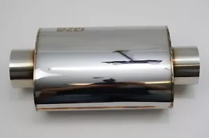 Silenciador resonador ultra silencioso 1320 acero inoxidable universal 3"" entrada 3"" salida - Imagen 1 de 12