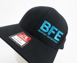 Bigfoot Enterprises Hat Cap Dump Truck Dealer Bristol VA Black L XL Stretch Fit - Picture 1 of 5