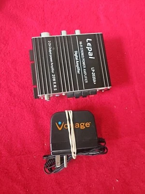 Lepai LP-2020A+ класс T Hi-Fi стерео цифровой усилитель источник питания черный/серебристый - Изображение 1 из 4