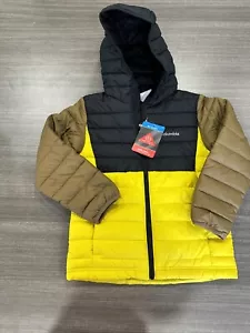 Columbia Jungen XS (6/7) Omni Heat Thermo Reflektierend - Gelb, Schwarz und Braun - Bild 1 von 6