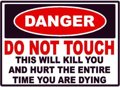 SAFETY DECAL UNLIMITED DANGER DO NOT TOUCH THIS KILLS DECAL SAFETY SIGN OSHA ELECTRICAL ELECTRICIAN