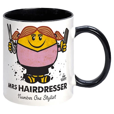 MR GIFT Hairdresser Mug - Gift for Number One Beautician Hairstylist Present for Her