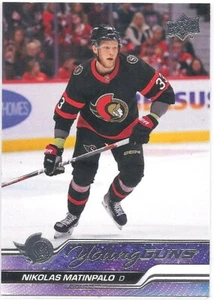 Tarjeta de novato NIKOLAS MATINPALO 2023-24 Upper Deck Young Guns RC #495 - Imagen 1 de 1