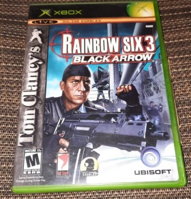 Rainbow Six 3 Black Arrow  Microsoft Xbox COMPLETE Tom Clancy Ubisoft Game - Image 1 of 3