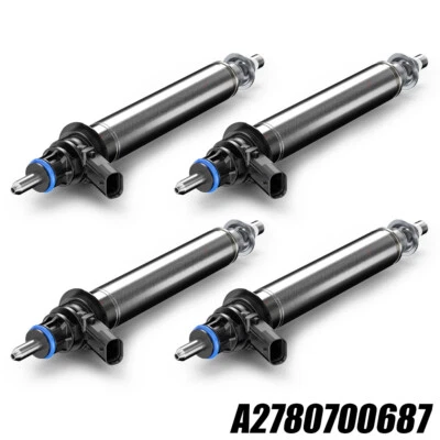 Inyector de combustible 4x nuevo para MERCEDES-BENZ SLK55 AMG 2012-2016 FJ1212 A2780700687 Foto 1 de 4