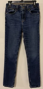 True Craft True Flex Boys Size 18 Blue Skinny Slim Adjustable Jeans! A3080 - Picture 1 of 2