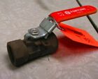 FORTUNE 415TF Ball Valve 3/4&quot; 2000 WOG Thread End Lever Operated Lockable NACE