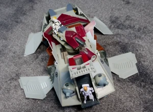 2008 HASBRO STAR WARS CLONE WARS AT-TE VEHICLE Incomplete With 11 Figures - Picture 1 of 13