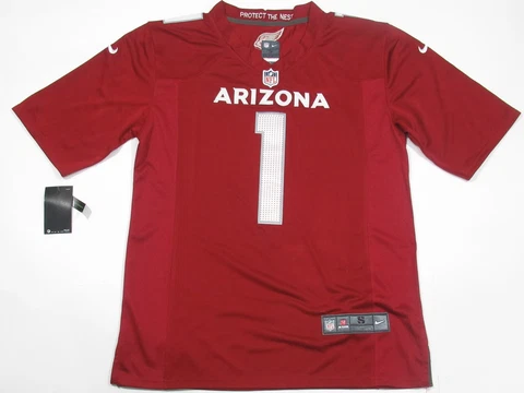 NWT Kyler Murray #1 2023-24 Arizona Cardinals Game Men's Jersey Red Cover