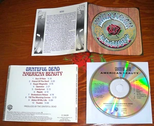 GRATEFUL DEAD: AMERICAN BEAUTY CD, BMG DIRECT MARKETING - INSERTS, NO CASE !! - Picture 1 of 4