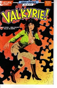 ¡VALQUIRIA! Cómics de Eclipse de 1987 #3 (bueno-casi nuevo) - Imagen 1 de 1