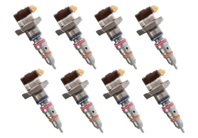 1994-1998 Ford 7.3L Powerstroke AA Diesel Fuel Injectors-Full Set - Refurbished - Image 1 of 4