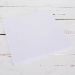 Premium Felt Sheets 10 Pack - 12" x 12" - White - Soft Wool-Like 1.2mm - Picture 1 of 11