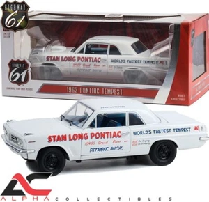 HIGHWAY 61 18041 1:18 1963 PONTIAC TEMPEST STAN LONG WORLDS FASTEST TEMPEST - Picture 1 of 1