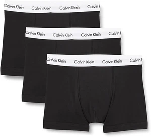 Calvin Klein Boxer Uomo Confezione Da 3 Cotone Elasticizzato Taglia M - Foto 1 di 5