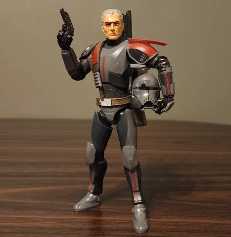 Star Wars The Black Series #02 CROSSHAIR (The Bad Batch) 6" Hasbro Figure READ Cover