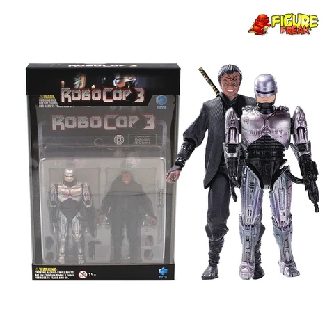 Hiya Toys Robocop 3 PX Exclusive Robocop vs Otomo 4.5" Figures (1:18 Scale) Cover