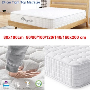 7 Zonen Matratze Taschenfederkern 90x200 100x200 120x200 140x200 160x200 H3 NEU - Bild 1 von 24