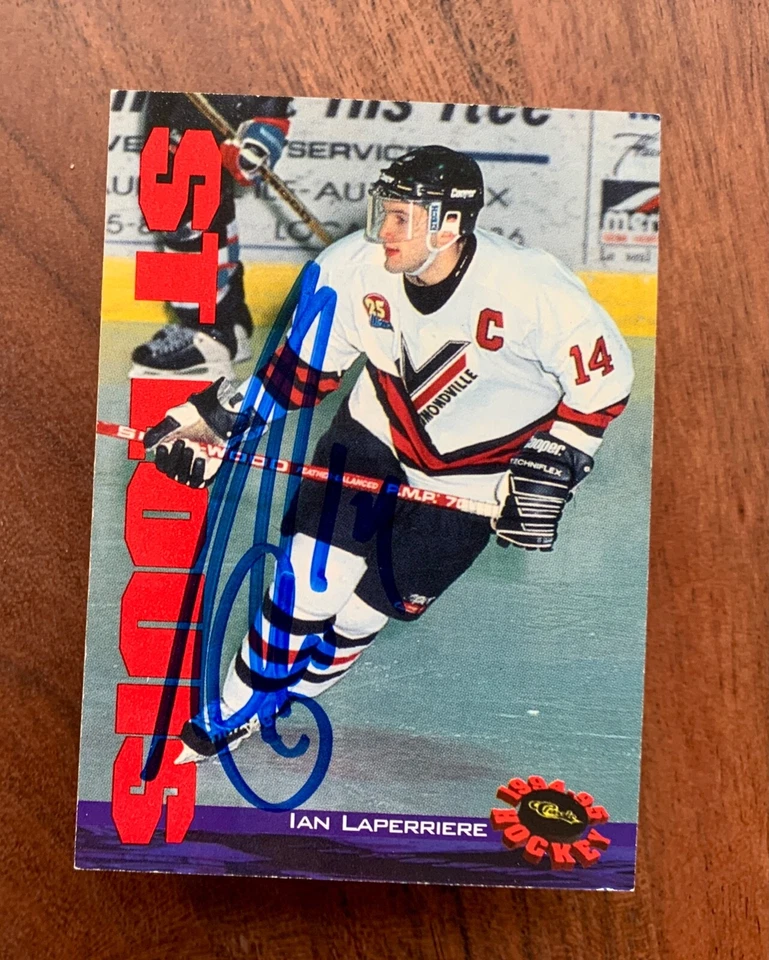 1994-95 Classic Ian Laperriere #69 Rookie RC Autographed Card - Image 1 of 1