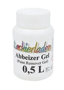 Abbeizer Gel 0,5 L | Abbeizmittel Lackentferner Farb Enlacker entfernen entlacke - Bild 1 von 6