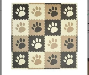 16PCS EVA Foam Kids Floor Play Mat Puzzle Interlocking Exercise Waterproof Paw - Picture 1 of 1