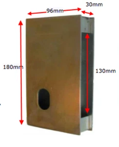 Lock Box to Suit Lockwood 3572 Series - cylinder hole only - Picture 1 of 1